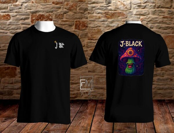 Camisa Black Cogumelo